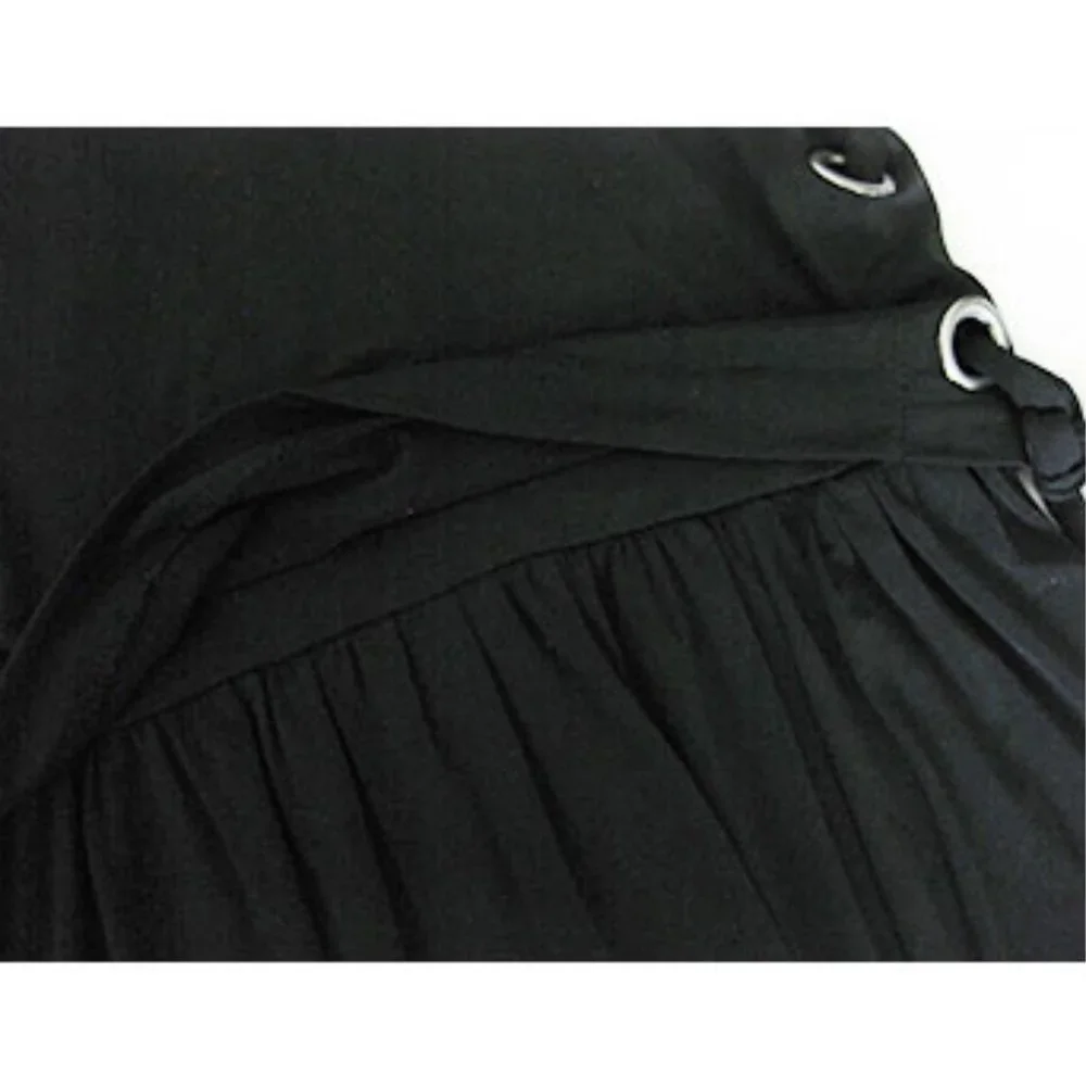 Michael Kors Grommet lace up maxi dress